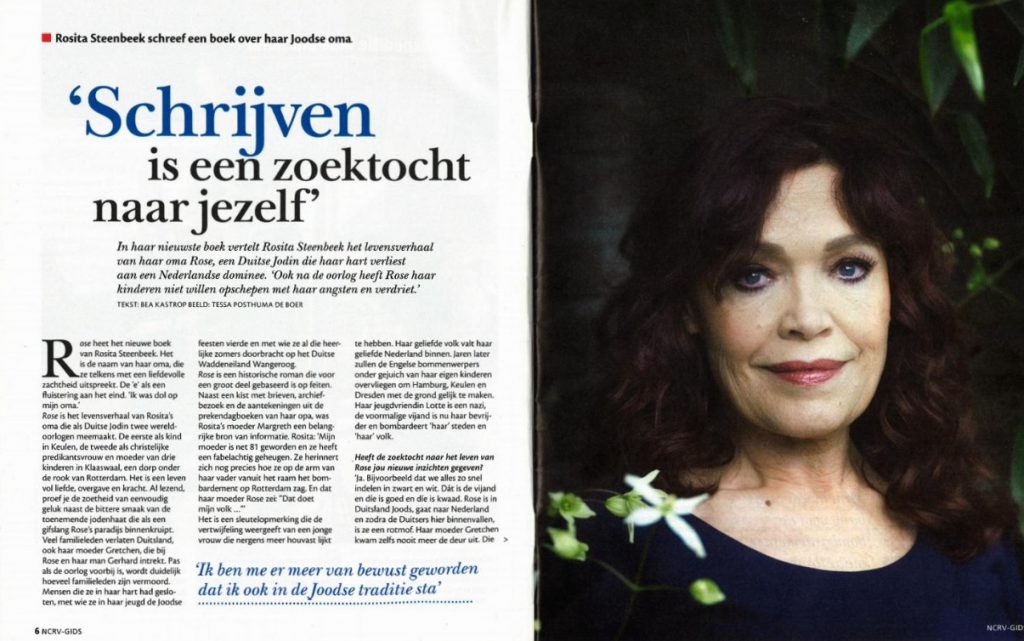 Rosita Steenbeek Interview NCRV Gids
